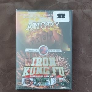 Angry Fist/Iron Kung Fu Double Feature DVD New